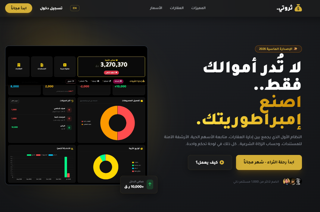 ادارة الثروات